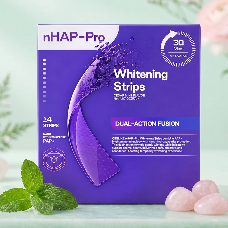 nHAP-Pro Whitening Strips – Advanced Teeth Whitening & Enamel Care