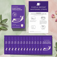 Instant Teeth Whitening Strips – 14 Color Variants Bright Smile Kit (28 Pieces)