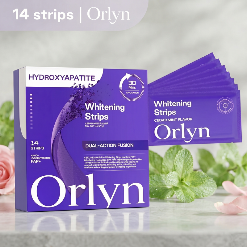 nHAP-Pro Whitening Strips – Advanced Teeth Whitening & Enamel Care