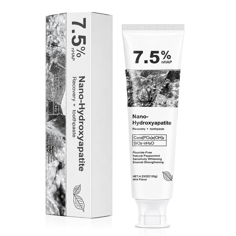 7.5% Nano Hydroxyapatite Toothpaste – Natural Mint