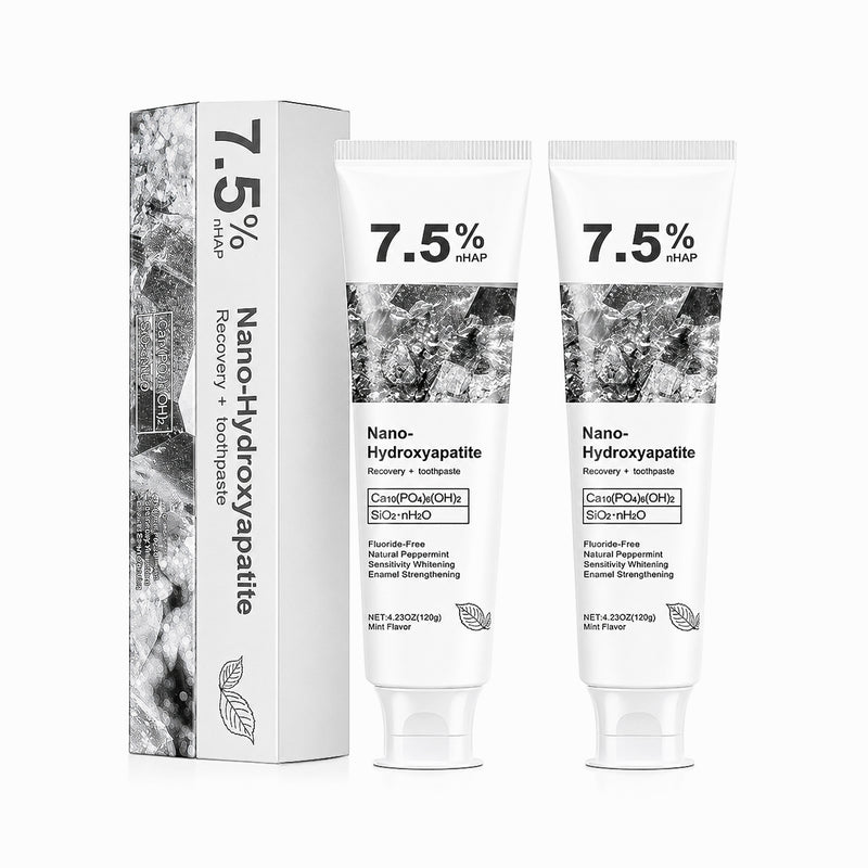 7.5% Nano Hydroxyapatite Toothpaste – Natural Mint